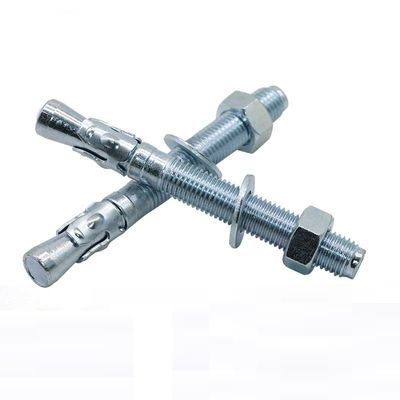 Size M6-M24 Zinc Plated Carbon Steel Sleeve Expansion Anchor Bolt for Concrete